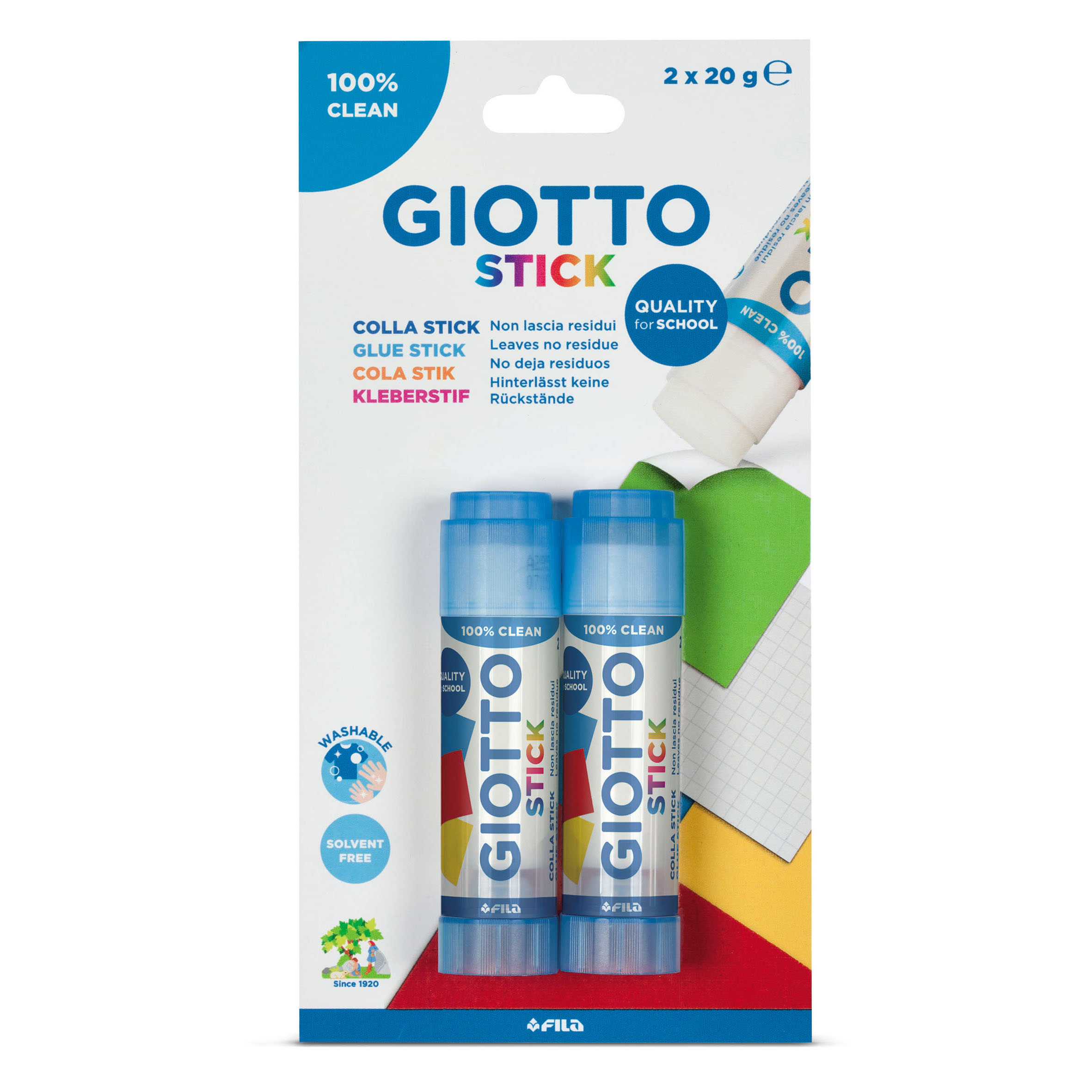 Giotto Stick Glue 20g Блистер 2бр