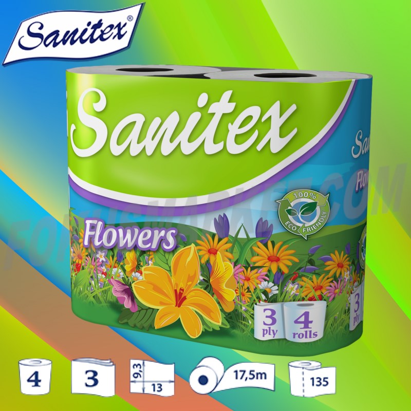 Sanitex Тоалетна хартия оп.4