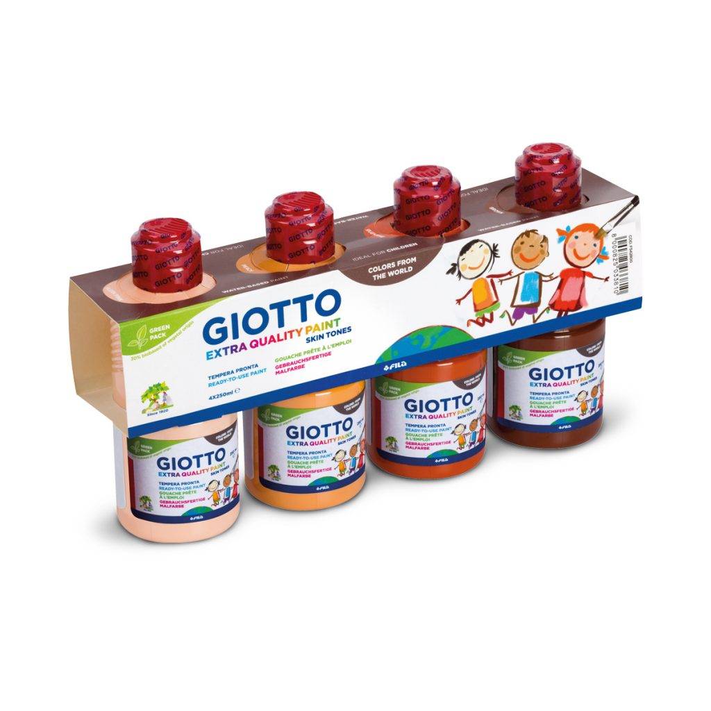 Комплект боя Giotto Extra Quality Skin Tones 4x250 мл