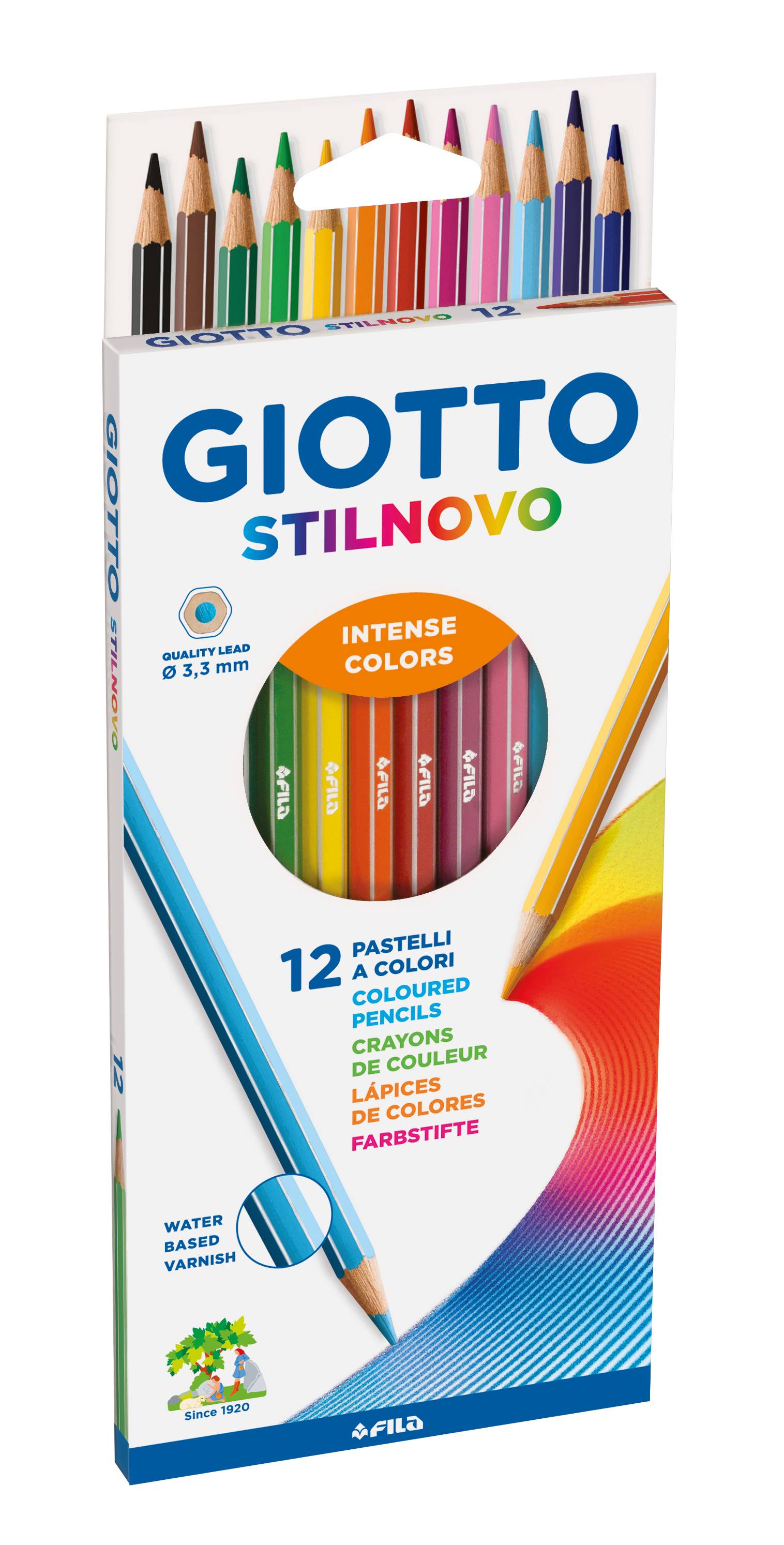 Цветни моливи Giotto Stilnovo 12бр