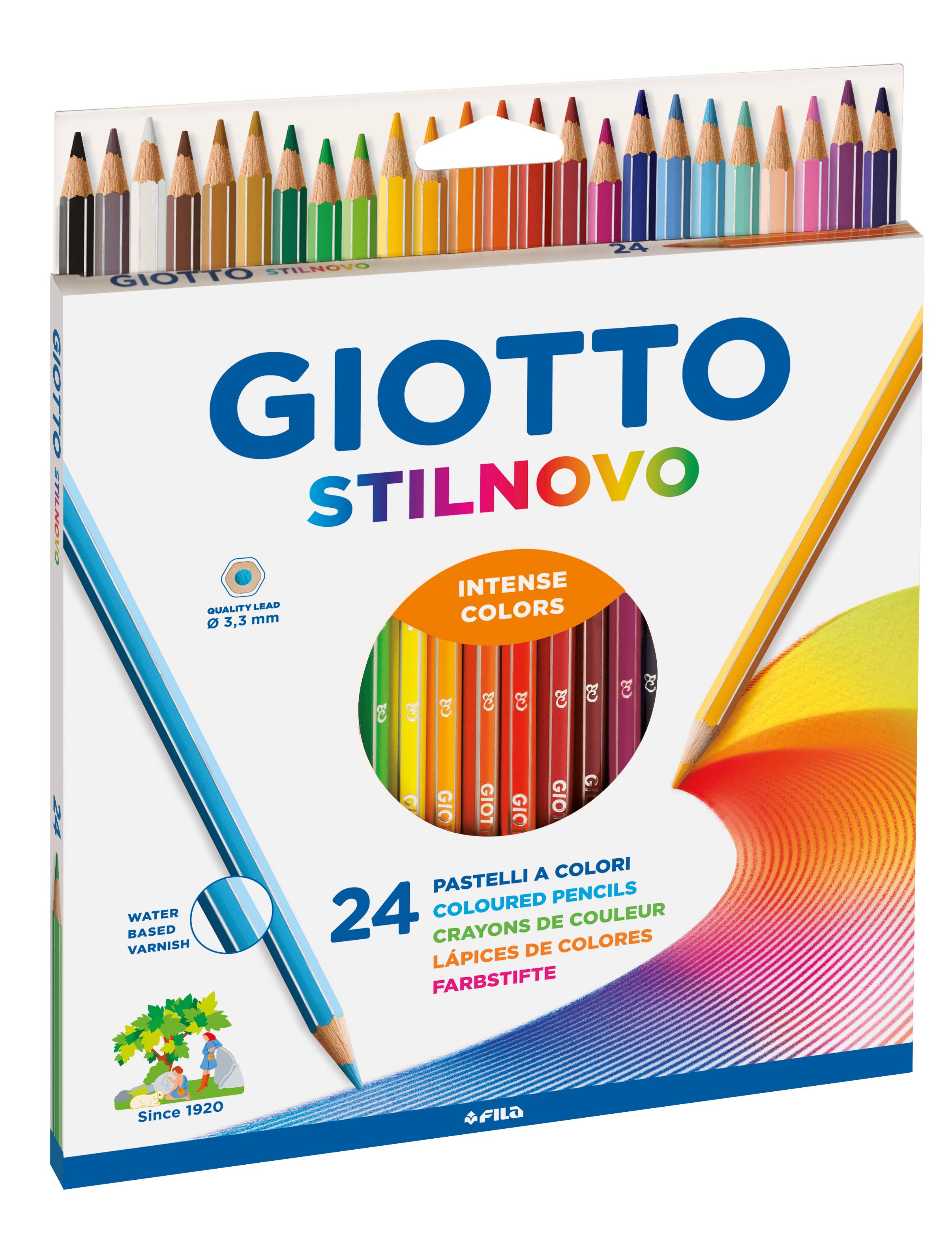 Цветни моливи Giotto Stilnovo 24бр