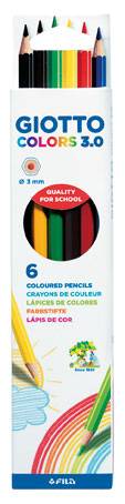 Цветни моливи Giotto Colours 3.0 6 бр