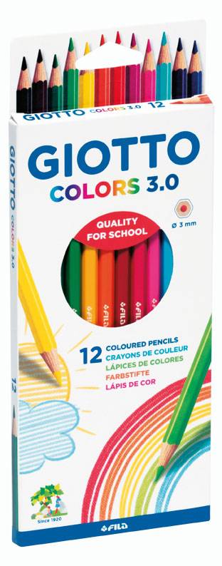 Цветни моливи Giotto Colours 3.0 12 бр