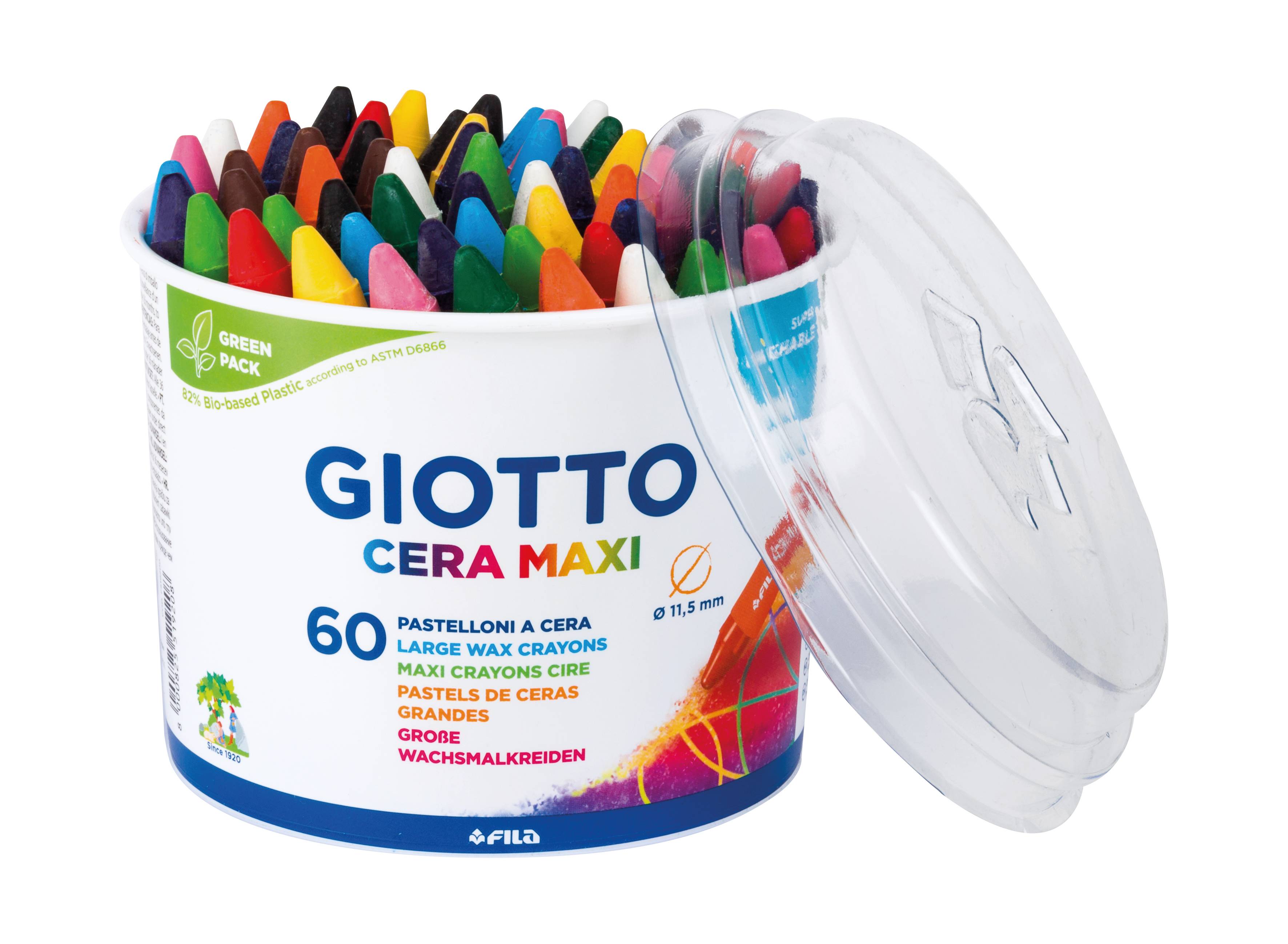 Пастели Giotto Cera Maxi 60 бр. в кутия