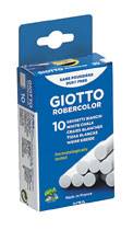 Тебешири Giotto Robercolor 10бр. бели в блистер
