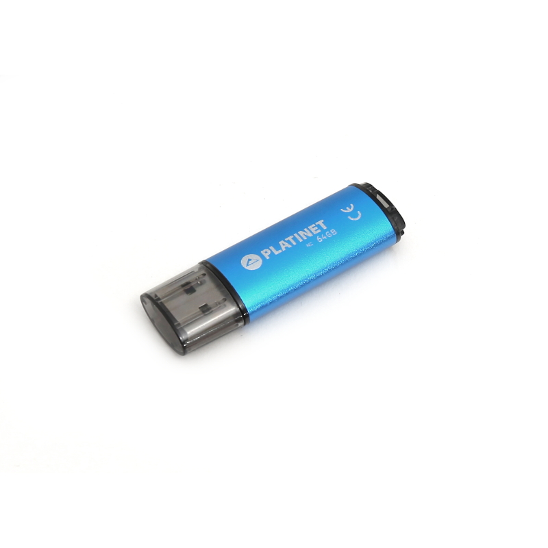 Zoom  USB памет Platinet Pendrive USB 2.0 V-Depo 64GB синя