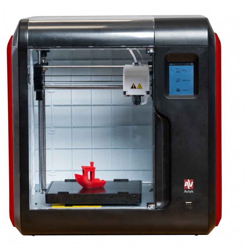 Avtek CreoCube 3D принтер - Комплект с 10 консуматива