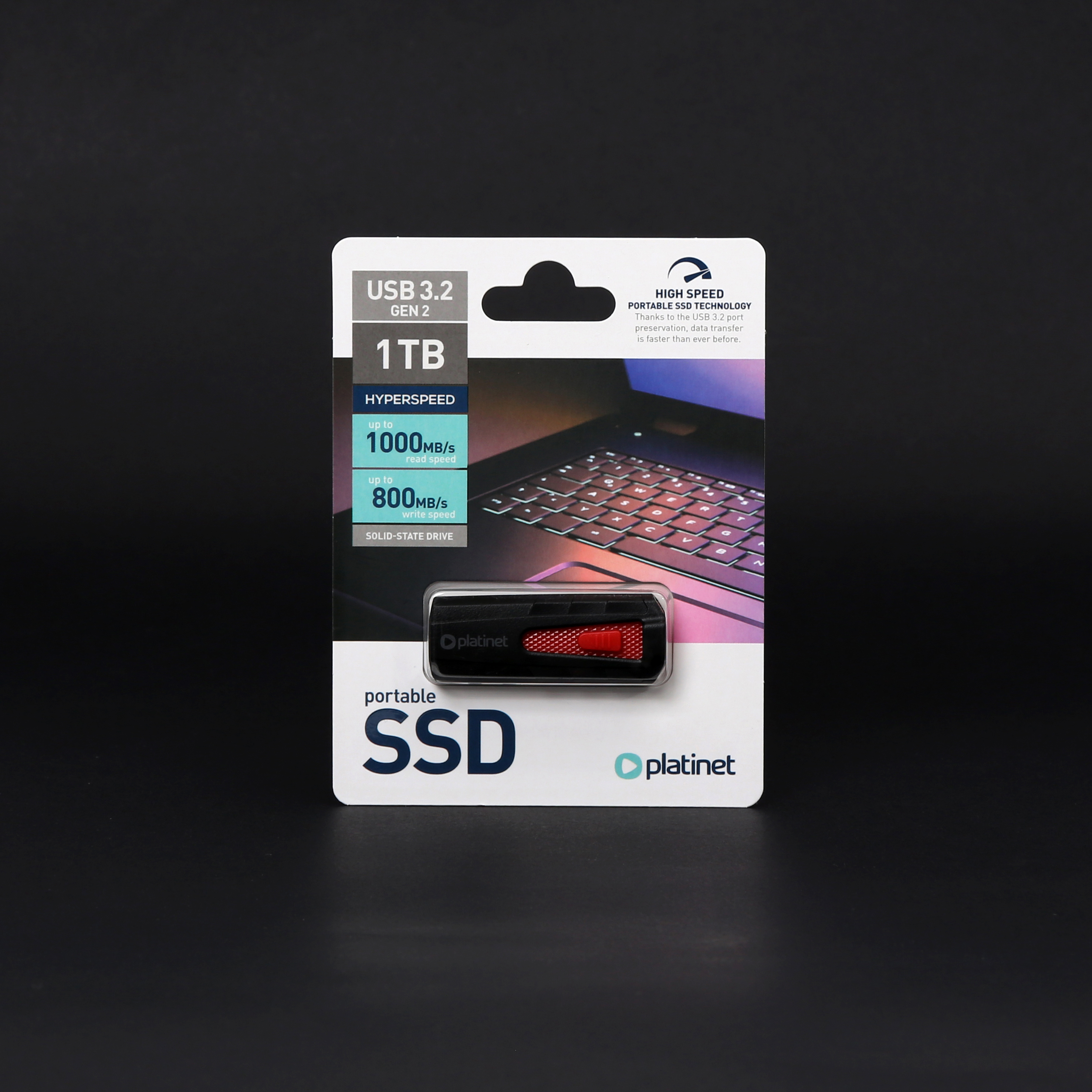 Преносим SSD диск Platinet 1000GB