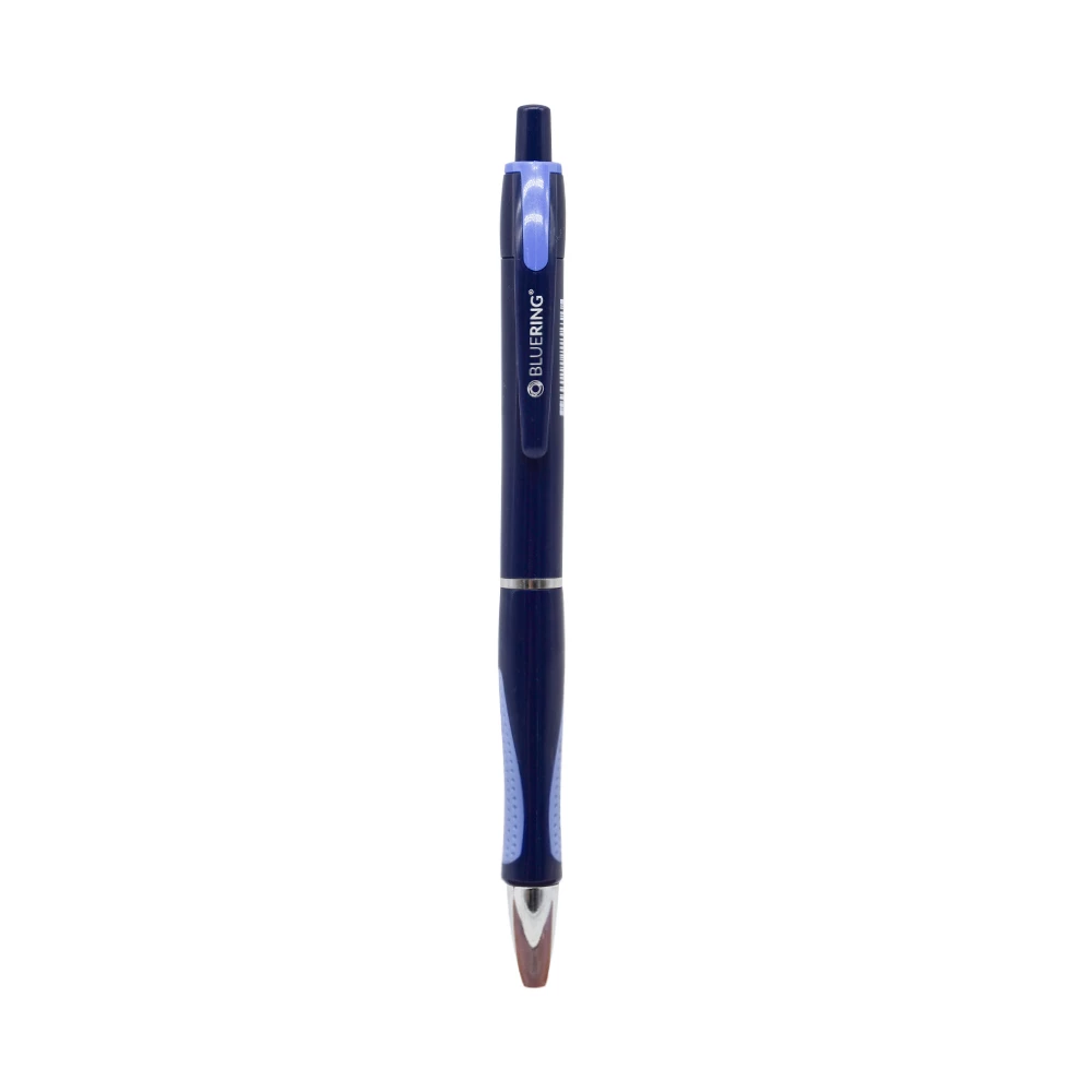 Автоматична химикалка с грип зона V5 Scholar синя