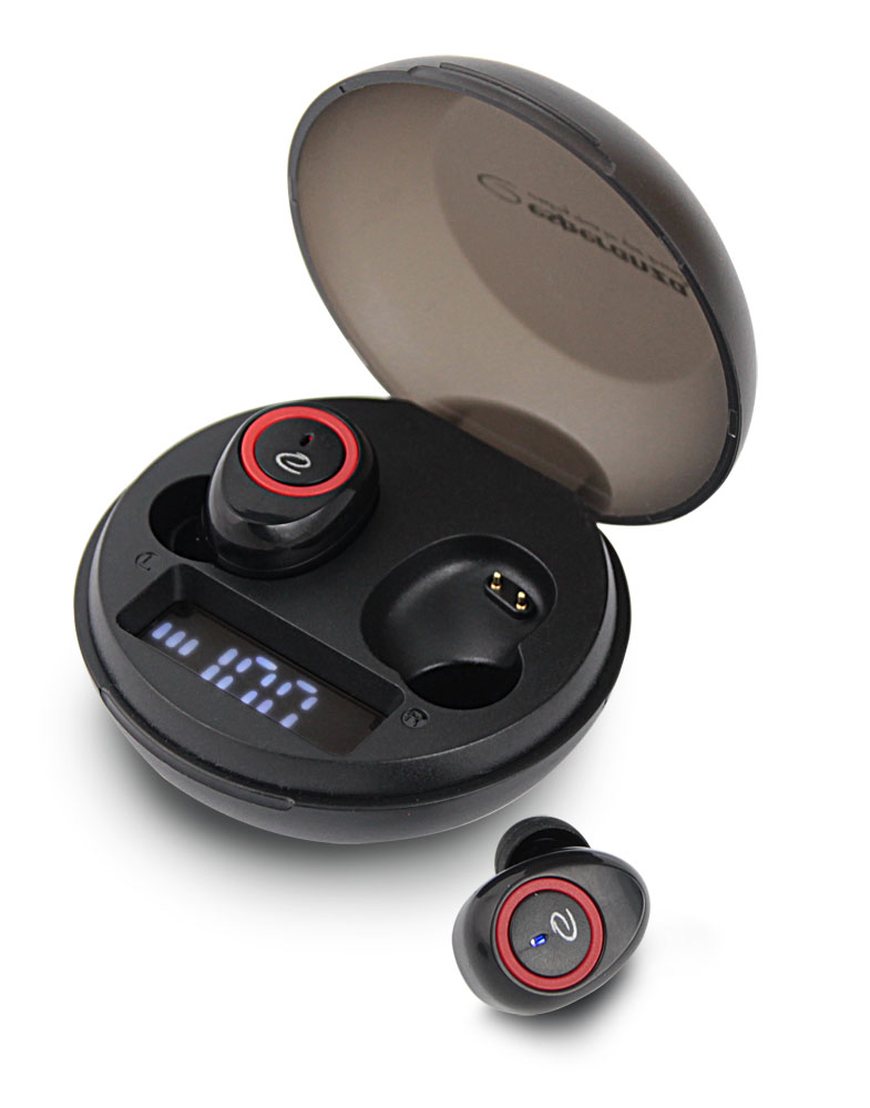 Esperanza Bluetooth TWS слушалки Volans+зареждаща станция