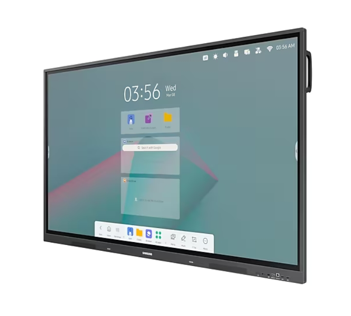 Интерактивен дисплей, Samsung Interactive E-Board WA75C 75" Android OS 4K Digital Flipchart TOUCH , Mirroring, Wi-Fi, Black
