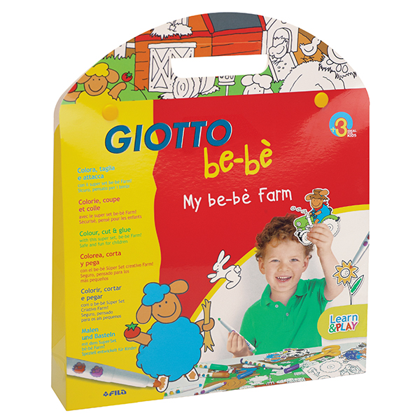 Комплект Giotto be-be Farm 12 Цвята