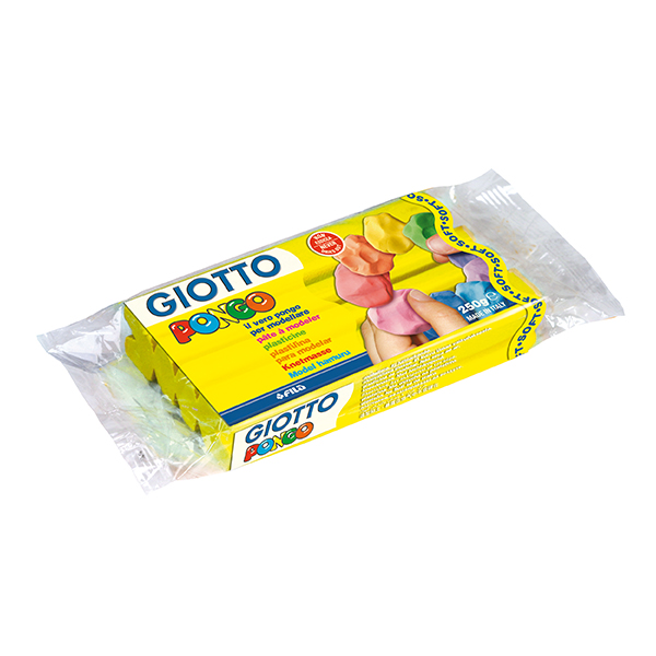 Пластилин Giotto Pongo Soft 250г., жълт