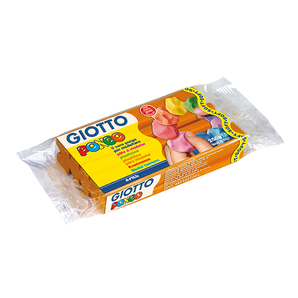 Пластилин Giotto Pongo Soft 250г., оранжев