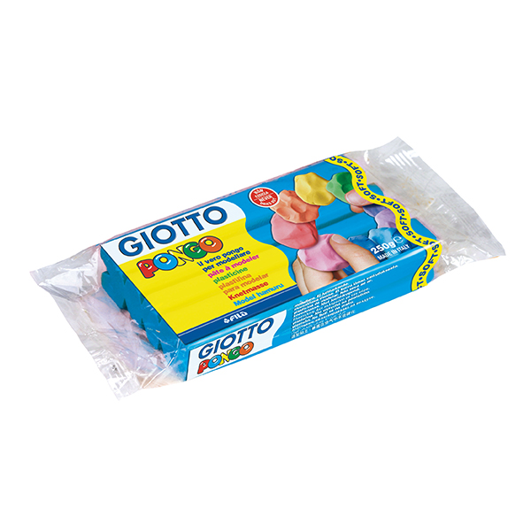 Пластилин Giotto Pongo Soft 250г., светло син
