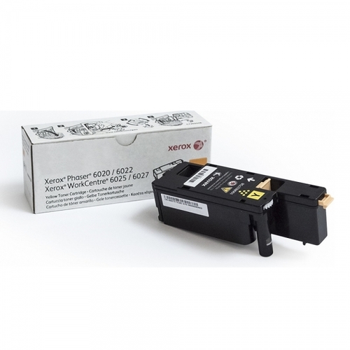 Тонер касета Жълта за XEROX PHASER 6020/6022, WORKCENTRE 6025/6027 (Yield 1,000 pages) DMOPHASER 6020/6022, WORKCENTRE 6025/6027 (Yield 1,000 pages) DMO