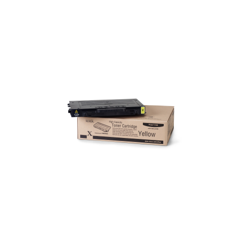 Тонер касета за XEROX Phaser 6100, Жълт, висок капацитет, 5K