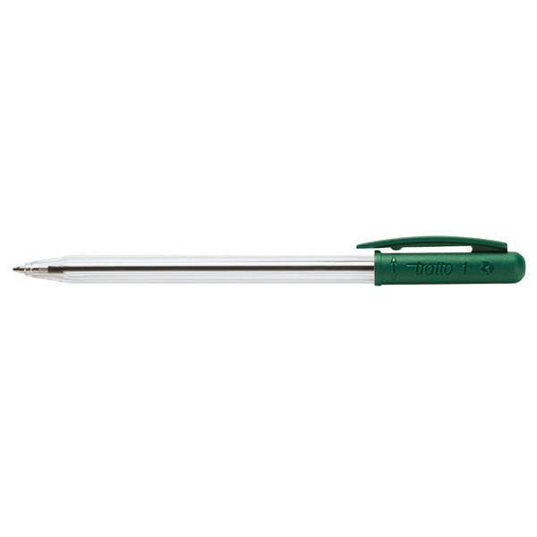 Автоматична химикалка Tratto 1 обикновено мастило, 1мм.връх зелен