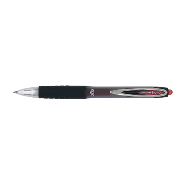 Автоматична гел химикалка Uni Signo UMN207  0,7мм. връх, цвят червен