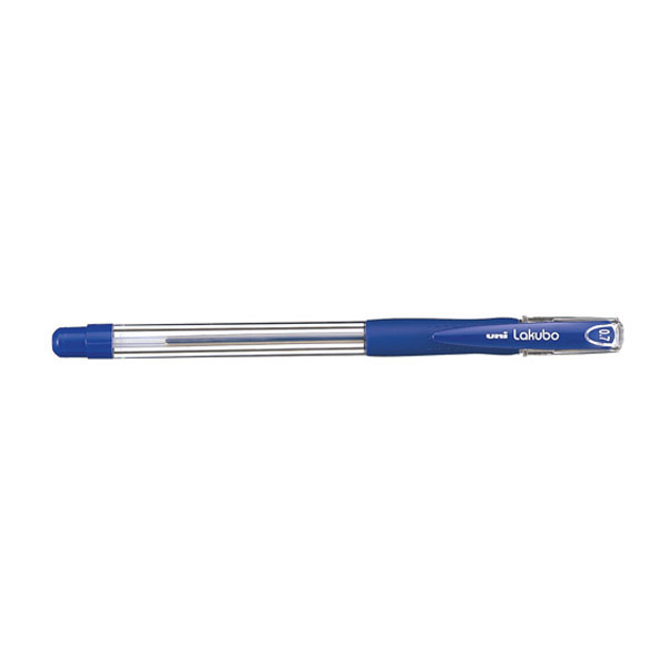 Химикалка Uni Lakubo SG100 еднократна, обикновено мастило, 0,7мм връх, цвят син