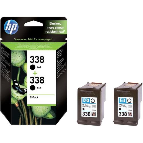 Консуматив HP 338 2-pack Black Inkjet Print Cartridges