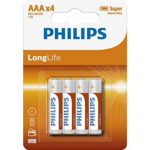 Philips LongLife Battery R03L4B/10