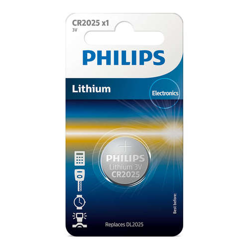 Philips Minicells Battery CR2025/01B