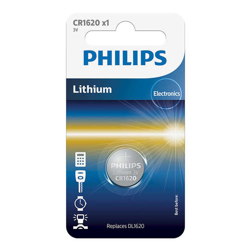 Philips Minicells Battery CR1620/00B
