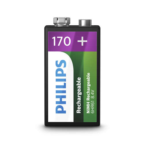 Philips Rechargeables Battery  9VB1A17/10