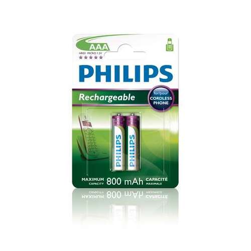 Philips Rechargeables Battery R03B2A80/10