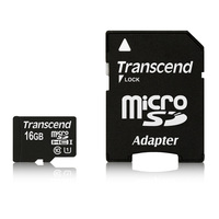 Памет Transcend 16GB MicroSDHC Class10