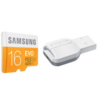 Samsung MicroSD card EVO series + USB2 Adapter