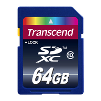 Памет Transcend 64GB SDXC CARD Class10