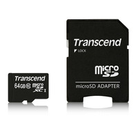 Памет Transcend 64GB microSDXC UHS-I Class 10