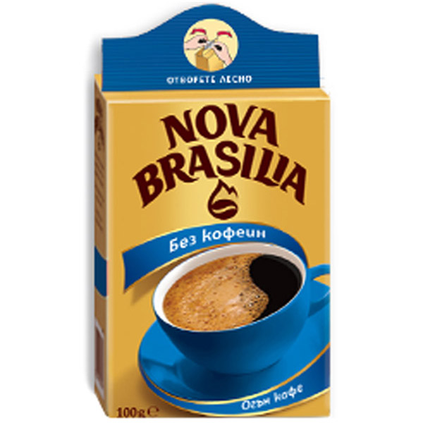 Кафе Nova Brasilia Без кофеин