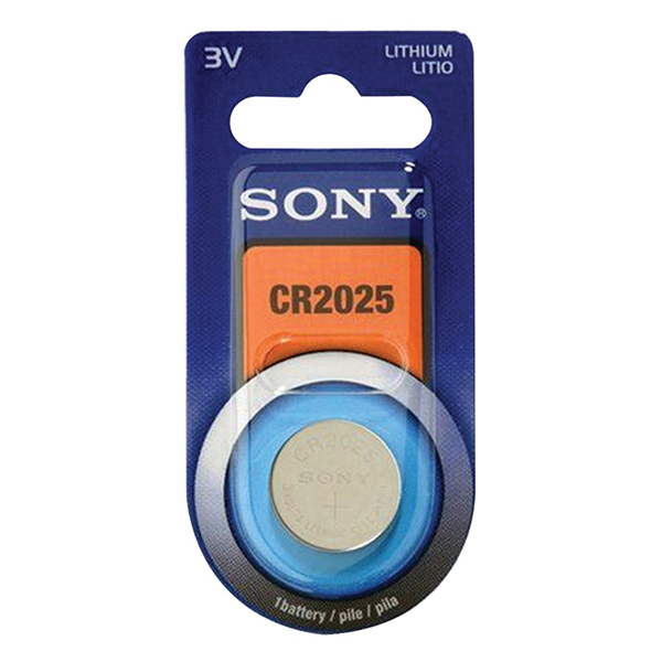 Батерия Sony CR2025 Алкална, 3V, 1 бр.