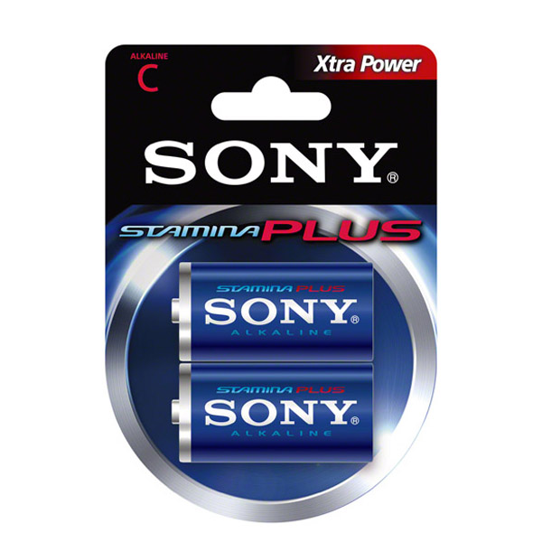 Батерия Sony Stamina Plus LR14/C Алкална, 1.5V