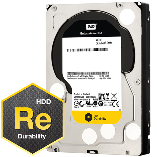 HDD 2TB SATAIII WD RE  64 MB for servers